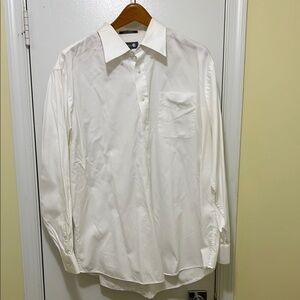 Nordstrom White Dress Shirt Tailored Cotton